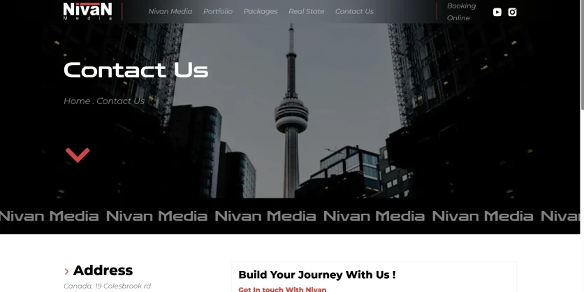 website design- Nivan Media
