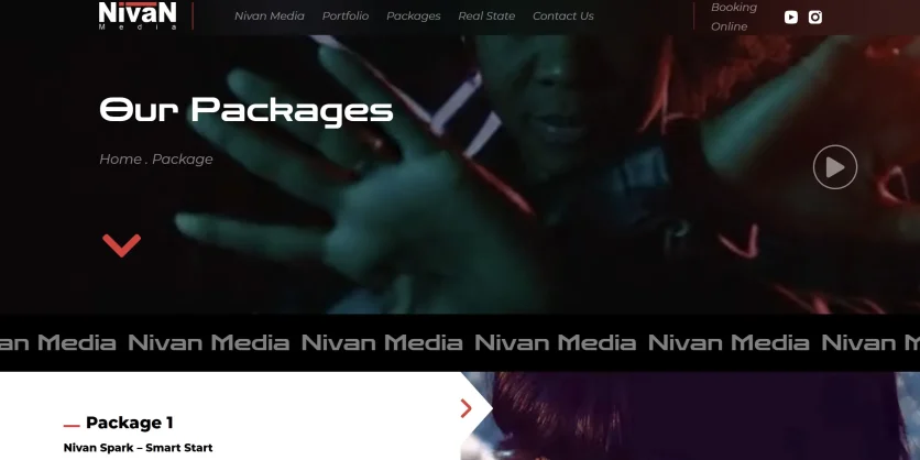 Web Design service- Nivan Media